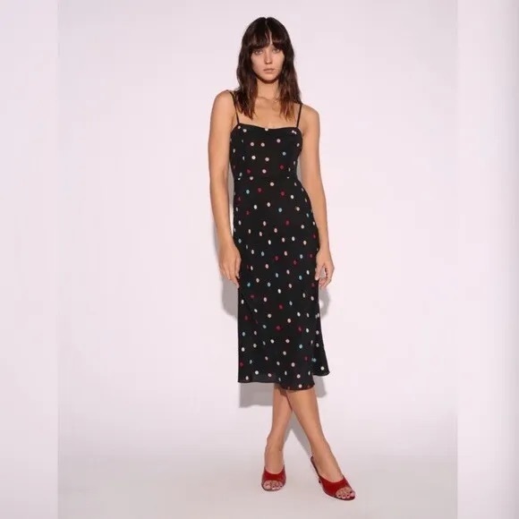 Realisation Par Polka Dot Amelia Midi Dress - Picture 2 of 8